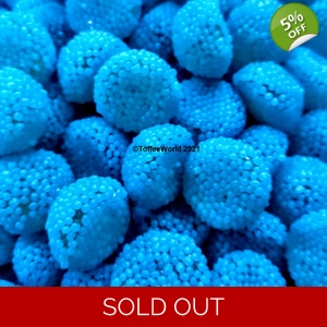 Vidal Blue Berries - Dome Raspberries Gummy Jelly Sweets